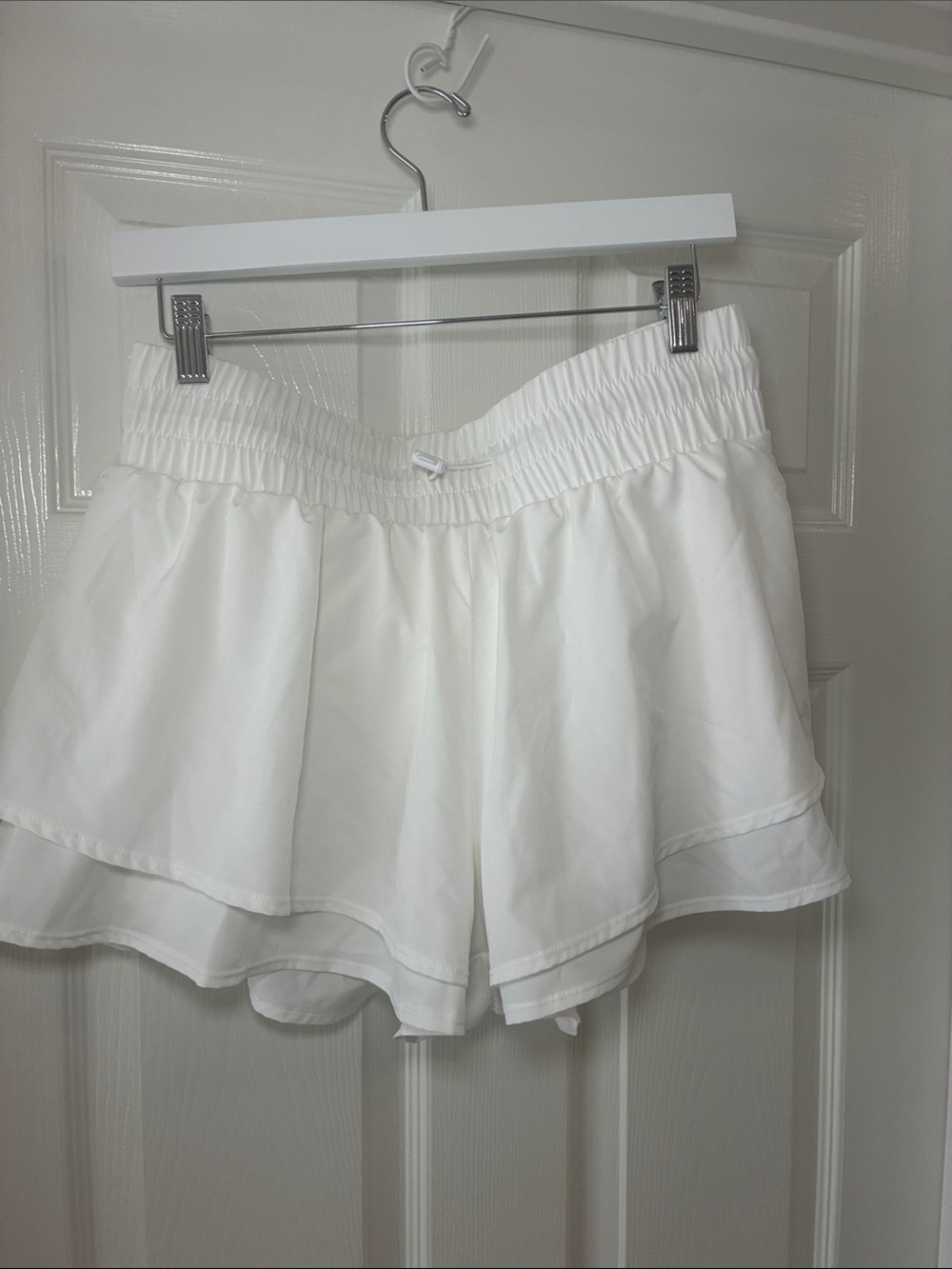 JoyLab White Layered Athletic Shorts